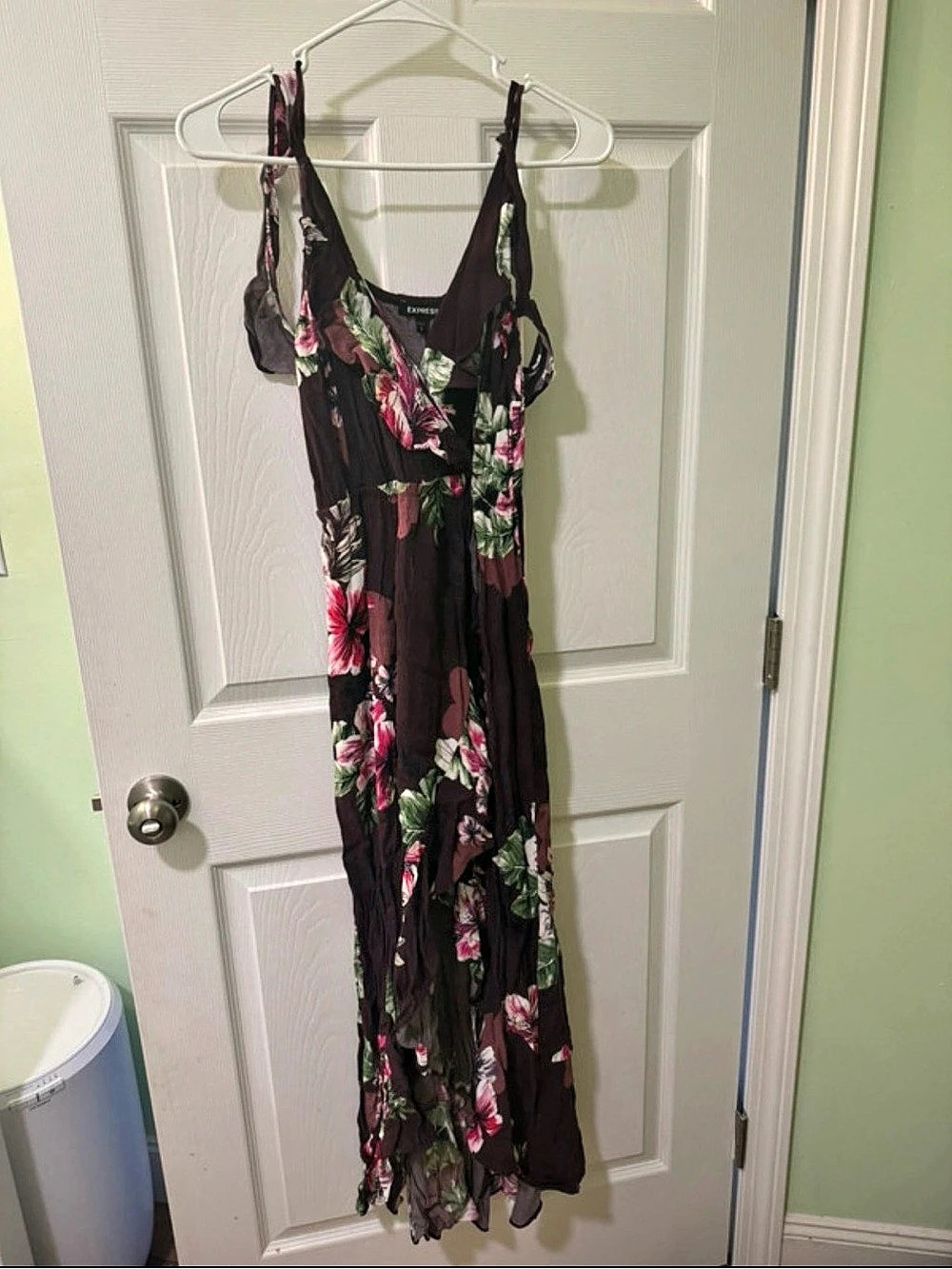 Express Floral Maxi Dress